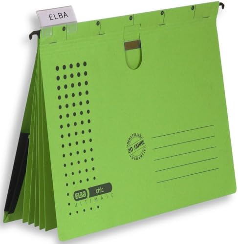 Organisationshängehefter chic Ultimate VE=5x5 Stück grün Organisationshängehefter chic Ultimate VE=5x5 Stück grün von Hamelin GmbH