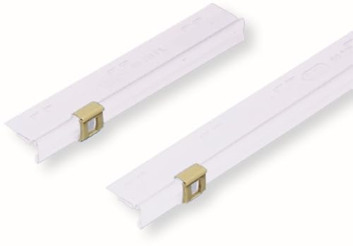 Pendelsichtleiste PVC farblos 200x10x17mm VE=30x50 Stück von Hamelin GmbH