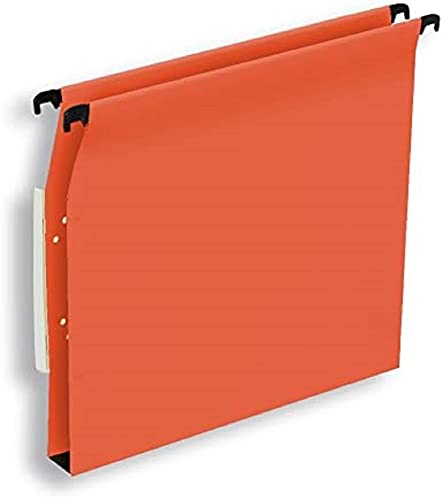 L’Oblique Box mit 25 Hängemappen für Schränke A4 Boden 30 mm ORANGE L’Oblique Box mit 25 Hängemappen für Schränke A4 Boden 30 mm ORANGE von Hamelin