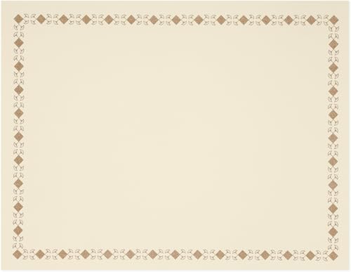 Hamilco Cremefarbenes Pergamentpapier mit erhöhtem Druckrand, 21,6 x 27,9 cm, 29,5 kg Deckkarton für Drucker, 50 Blatt von Hamilco