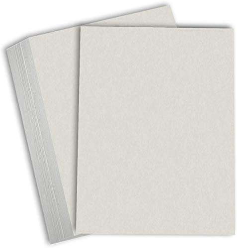 Hamilco Farbiges Carstock-Papier, graues Bristol-Pergamentpapier für Scrapbooking, Basteln, 21,6 x 27,9 cm, 30,4 kg Einband für Drucker, 50 Stück Hamilco Farbiges Carstock-Papier, graues Bristol-Pergamentpapier für Scrapbooking, Basteln, 21,6 x 27,9 cm, 30,4 kg Einband für Drucker, 50 Stück von Hamilco