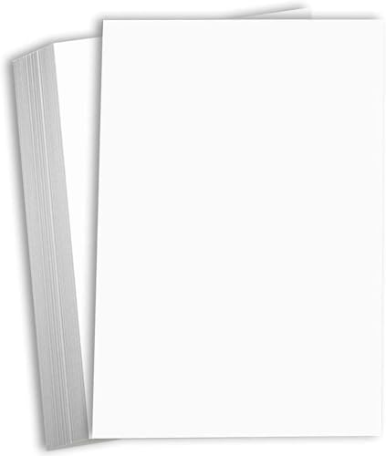 Hamilco Weißer Karton, dickes 30,5 x 45,7 cm, schweres Papier, 36,3 kg Deckpapier, 25 Stück Hamilco Weißer Karton, dickes 30,5 x 45,7 cm, schweres Papier, 36,3 kg Deckpapier, 25 Stück von Hamilco