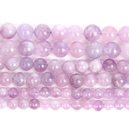 Natursteinperlen, Lavendelquarz, rund, lose Perlen für Schmuckherstellung, Armbänder, Halsketten, Zubehör, Perlen, H8708, 8 mm, 44–46 Stück Natursteinperlen, Lavendelquarz, rund, lose Perlen für Schmuckherstellung, Armbänder, Halsketten, Zubehör, Perlen, H8708, 8 mm, 44–46 Stück von Hamthuit
