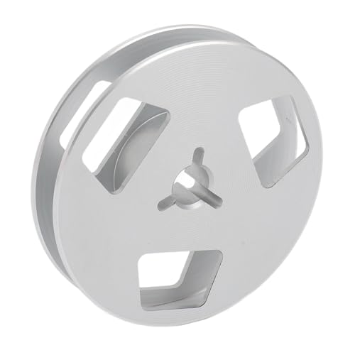Hamwesh 1/4 2,5 Zoll Leere Klebebandrolle, 3 -Loch -Windbeständigkeit Aluminiumlegierung Legierung für die Rolle, um Klebeband Spieler mit Edelstahlschrauben für die Offener Rollenmaschine zu von Hamwesh