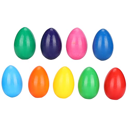 Hamwesh Farbschalbien, 9 Farben Waschbare Ei -Buntstifte für mit Mini Palm Grip Design Stapelbares Spielzeug in Box Hamwesh Farbschalbien, 9 Farben Waschbare Ei -Buntstifte für mit Mini Palm Grip Design Stapelbares Spielzeug in Box von Hamwesh