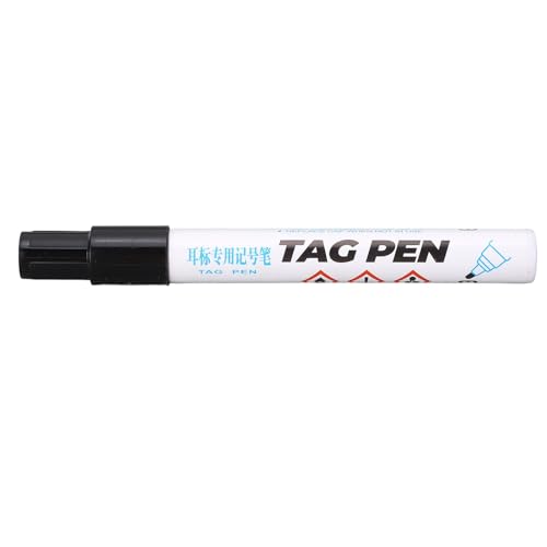 Hamwesh Ohr -Tag -Marker Stift, Wasserdichte Tinte mit Lang Anhaltende Lesbarkeit für Viehviehschafschweine Ohr Tags Ordner Versandkästen Notizbücher Hamwesh Ohr -Tag -Marker Stift, Wasserdichte Tinte mit Lang Anhaltende Lesbarkeit für Viehviehschafschweine Ohr Tags Ordner Versandkästen Notizbücher von Hamwesh