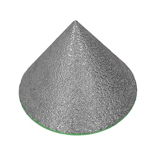 Hamwesh -Schrägbit, 60 -Grad Basiswinkel mit 80 Grit Zum Vergrößern Vorhandenen Löcher von Porzellanfliesen Keramik Marmor Granit Arbeitsplatte (48 mm) von Hamwesh