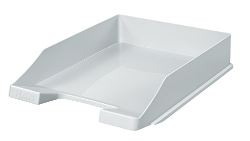 HAN Briefablage Klassik, 10 STÜCK Schreibtisch Organizer, Bürobedarf, Ablagefächer, Büromaterial, Briefkorb, Dokumentenablage, bis Format A4/C4, 1027-X-11, lichtgrau HAN Briefablage Klassik, 10 STÜCK Schreibtisch Organizer, Bürobedarf, Ablagefächer, Büromaterial, Briefkorb, Dokumentenablage, bis Format A4/C4, 1027-X-11, lichtgrau von HAN