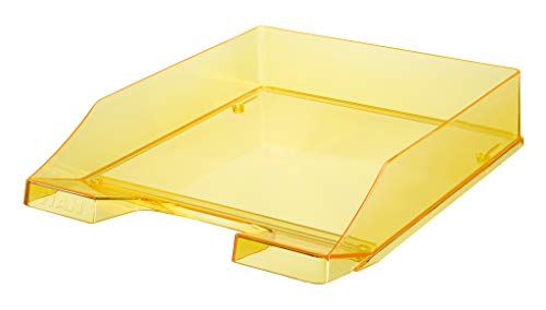 HAN Briefablage Klassik TRANSPARENT, 6 STÜCK Dokumentenablage, Briefkorb, Briefhalter, Papierablage, bis Format A4/C4, 1026-X-25, transparent-gelb HAN Briefablage Klassik TRANSPARENT, 6 STÜCK Dokumentenablage, Briefkorb, Briefhalter, Papierablage, bis Format A4/C4, 1026-X-25, transparent-gelb von HAN