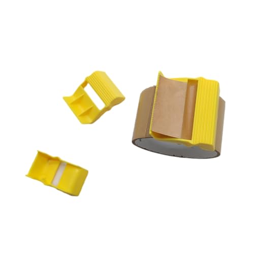 Tape Cap - 3 Stück Mini Tape Dispenser für 3 cm, 4 cm, 5 cm Klebebandrollen, Schnell Schneiden & Abdeckband Halter Tape Cap - 3 Stück Mini Tape Dispenser für 3 cm, 4 cm, 5 cm Klebebandrollen, Schnell Schneiden & Abdeckband Halter von HanTang