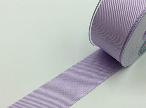 Ripsband uni | 40 mm breit | viele Farben | Meterware (orchid 436) von Hanabi