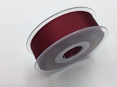 Ripsband uni | 40 mm breit | viele Farben | Meterware (wine 360) von Hanabi