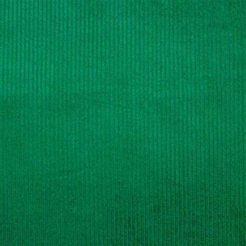 Washed Cord Uni 4,5 W 280 g/m² ca.142 cm emerald 1 Meter von Hanabi