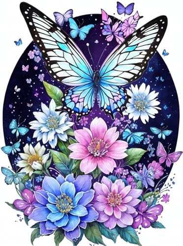 Hanaoops 5D Diamant Malerei nach Zahlen Kits für Kinder und Jugendliche Bastelset DIY Blume Tier Diamond Painting Kunst Handwerk für Home Wand Décor 30x40cm Hanaoops 5D Diamant Malerei nach Zahlen Kits für Kinder und Jugendliche Bastelset DIY Blume Tier Diamond Painting Kunst Handwerk für Home Wand Décor 30x40cm von Hanaoops