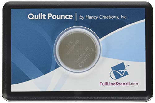 Hancy 2 Oz Ultimate Quilt Pounce Pad mit Kreide Pulver, weiß Hancy 2 Oz Ultimate Quilt Pounce Pad mit Kreide Pulver, weiß von Hancy