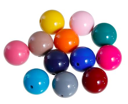 100 Stück Acrylperlen bunt, Kunststoffperlen glänzend 10mm, Lochung 1,5mm, zum basteln, Perlen, Schmuckherstellung, DIY-Arbeiten, Schmuckperlen zum auffädeln 100 Stück Acrylperlen bunt, Kunststoffperlen glänzend 10mm, Lochung 1,5mm, zum basteln, Perlen, Schmuckherstellung, DIY-Arbeiten, Schmuckperlen zum auffädeln von Handarbeit - Lieblingsladen