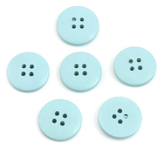 20 wunderschöne Holzknöpfe 20mm rund hellblau 4 Löcher a 1mm, Vierlochknöpfe zum basteln nähen Jackenknöpfe 20 wunderschöne Holzknöpfe 20mm rund hellblau 4 Löcher a 1mm, Vierlochknöpfe zum basteln nähen Jackenknöpfe von Handarbeit - Lieblingsladen