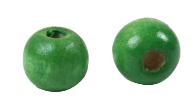 200 Stück Holzperlen 9x10mm mit 3mm Loch Rund Grün zum basteln auffädeln Kugeln Perlen aus Holz Bastelperlen für DIY Schmuck Schmuckherstellung Armbänder Ketten 200 Stück Holzperlen 9x10mm mit 3mm Loch Rund Grün zum basteln auffädeln Kugeln Perlen aus Holz Bastelperlen für DIY Schmuck Schmuckherstellung Armbänder Ketten von Handarbeit - Lieblingsladen