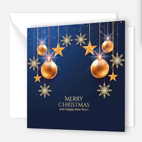 30 edle Premium Weihnachtskarten 14,8 x 14,8cm mit Umschlag - für Unternehmen Firmen, Klappkarten Grusskarten für Weihnachten merry christmas 30 edle Premium Weihnachtskarten 14,8 x 14,8cm mit Umschlag - für Unternehmen Firmen, Klappkarten Grusskarten für Weihnachten merry christmas von Handarbeit - Lieblingsladen