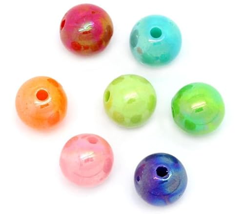 300 Acrylperlen bunt 8mm rund Loch 2,5mm Kunststoffperlen glänzend zum basteln auffädeln Perlen Schmuckherstellung DIY Schmuckperlen Spacer 300 Acrylperlen bunt 8mm rund Loch 2,5mm Kunststoffperlen glänzend zum basteln auffädeln Perlen Schmuckherstellung DIY Schmuckperlen Spacer von Handarbeit - Lieblingsladen