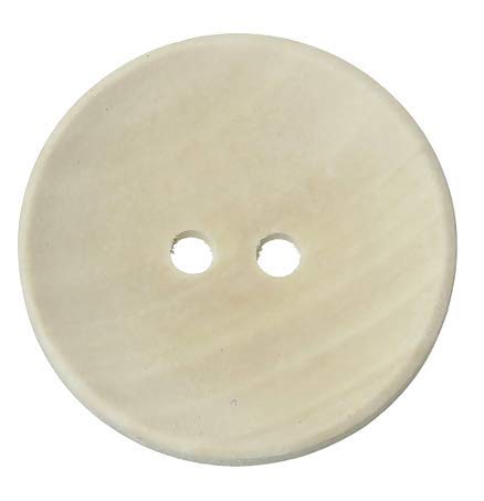 Handarbeit-Lieblingsladen 12 edle Holzknöpfe Knöpfe Knopf Natur 2 Löcher 30 mm zum annähen von Handarbeit-Lieblingsladen