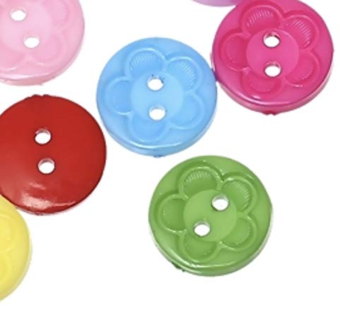 Handarbeit-Lieblingsladen 25,50,100 Harzknöpfe 15mm 2-Loch rund bunt im Mix aufnähen basteln Knöpfe, Menge:50 Stück Handarbeit-Lieblingsladen 25,50,100 Harzknöpfe 15mm 2-Loch rund bunt im Mix aufnähen basteln Knöpfe, Menge:50 Stück von Handarbeit-Lieblingsladen