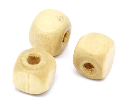 Handarbeit - Lieblingsladen 300 Stück Holzperlen 8x8mm mit 2mm Loch Eckig Naturfarben Holzwürfel zum basteln bemalen auffädeln Würfel Perlen aus Holz Bastelperlen für DIY Schmuck Schmuckherstellung Handarbeit - Lieblingsladen 300 Stück Holzperlen 8x8mm mit 2mm Loch Eckig Naturfarben Holzwürfel zum basteln bemalen auffädeln Würfel Perlen aus Holz Bastelperlen für DIY Schmuck Schmuckherstellung von Handarbeit - Lieblingsladen