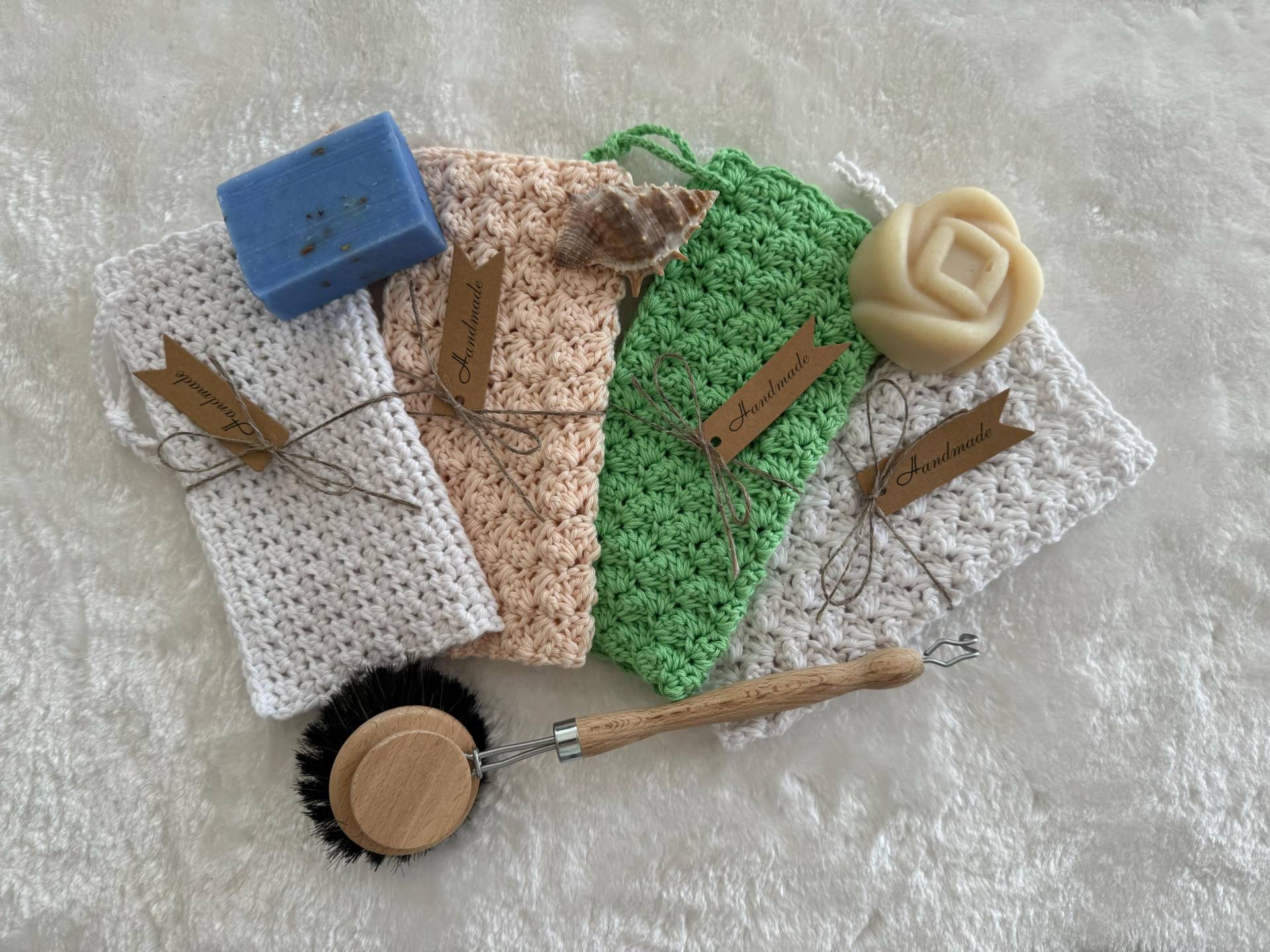 Waschlappen, Spültuch, Allzwecktuch Saugfähig, Nachhaltig Bio Baumwolle Farben Wählbar Waschlappen, Spültuch, Allzwecktuch Saugfähig, Nachhaltig Bio Baumwolle Farben Wählbar von HandarbeitenBF