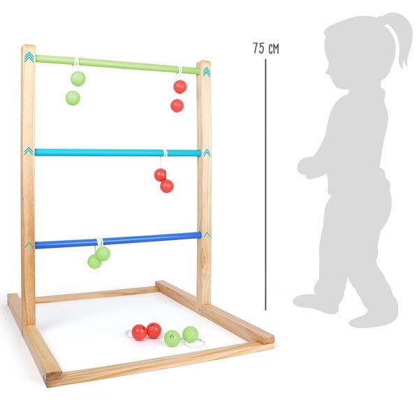 Leitergolf Wurfspiel, 75cm, Holz, tolles Partyspiel/Sportspiel für alle Leitergolf Wurfspiel, 75cm, Holz, tolles Partyspiel/Sportspiel für alle von Handelshaus Legler OHG