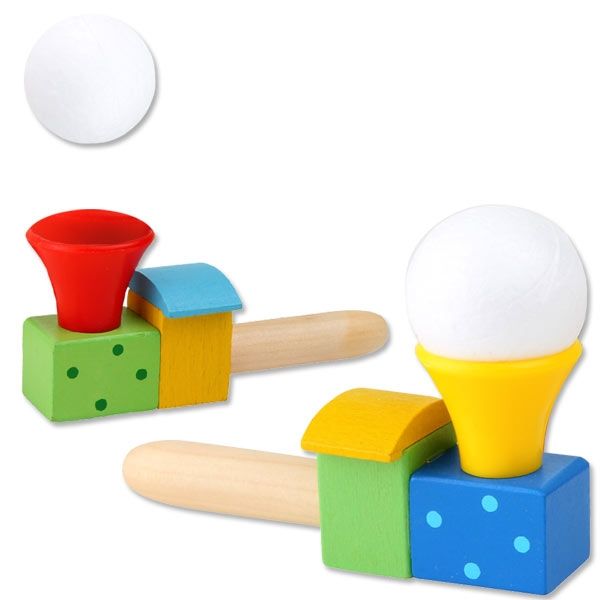 Pusteball Zug - 1 Stk, 10cm, Ball schwebt in der Luft Pusteball Zug - 1 Stk, 10cm, Ball schwebt in der Luft von Handelshaus Legler OHG