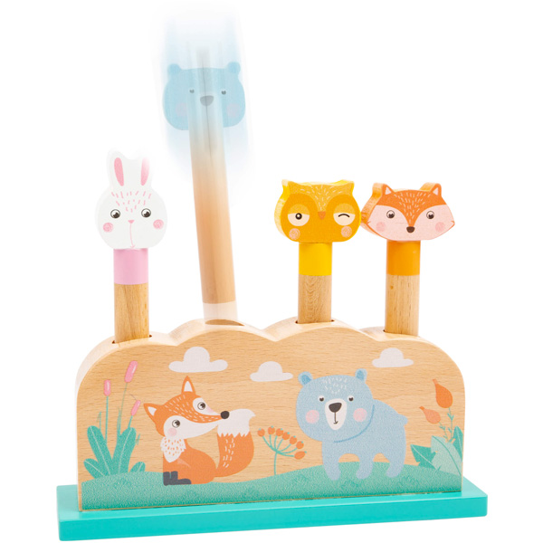Steckspiel "Tiere" aus Holz Steckspiel "Tiere" aus Holz von Handelshaus Legler