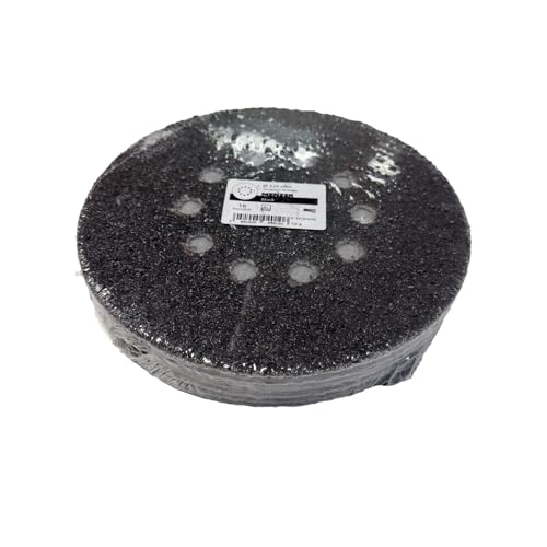 10x Klett Schleifscheibe K16-225 mm 10-Loch mit einer extra-groben Körnung von 16 und 10 Absauglöchern 10x Klett Schleifscheibe K16-225 mm 10-Loch mit einer extra-groben Körnung von 16 und 10 Absauglöchern von Handelskönig