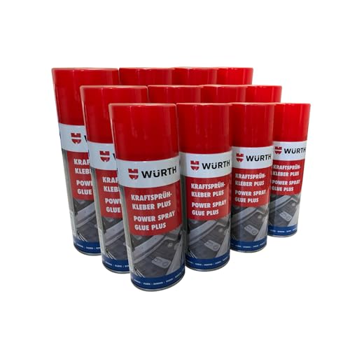 12x Würth Kraftsprühkleber Plus 400 ml Kraftsprühkleber Sprühkleber für Schwammscheibe Reibebrett Kleber 12x Würth Kraftsprühkleber Plus 400 ml Kraftsprühkleber Sprühkleber für Schwammscheibe Reibebrett Kleber von Handelskönig