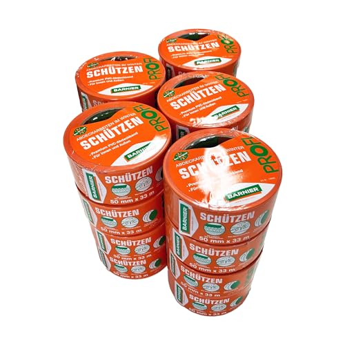 Handelskönig 20 x Barnier 6095 Putzerband Winter 50 mm x 33 m Schutzband PVC-Schutzband Klebeband Barnier Winterband Handelskönig 20 x Barnier 6095 Putzerband Winter 50 mm x 33 m Schutzband PVC-Schutzband Klebeband Barnier Winterband von Handelskönig