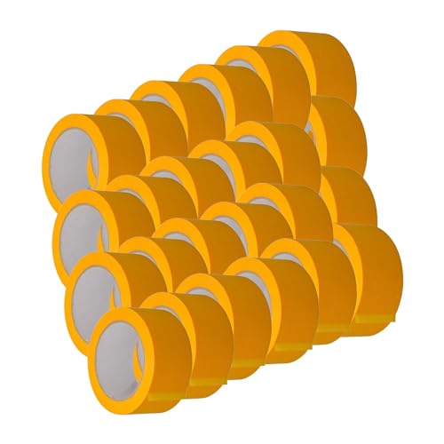 Handelskönig 20 x Goldband UV 30 50 mm x 50 m Fineline Finelinetape Innen und Außen Klebeband UV-Band Abdeckband Handelskönig 20 x Goldband UV 30 50 mm x 50 m Fineline Finelinetape Innen und Außen Klebeband UV-Band Abdeckband von Handelskönig