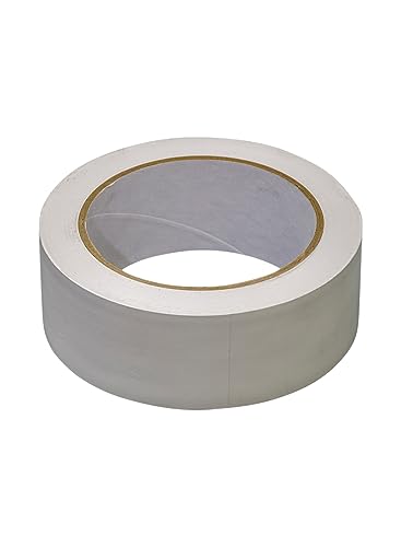 Handelskönig 48 x PVC-Schutzband weiß 38 mm gerillt Klebeband Putzerband Putzband von Handelskönig