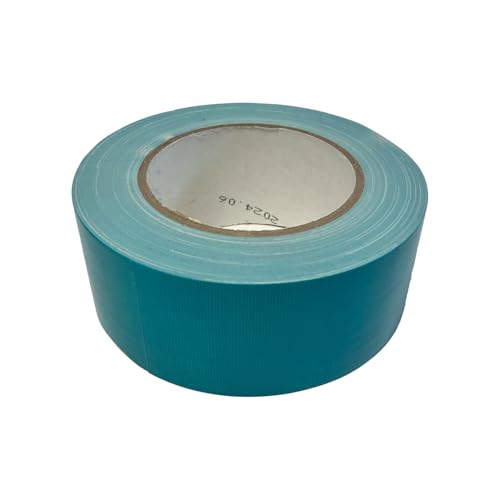 Handelskönig Gewebeband blau 50 mm x 25 m UV-Band Klebeband Panzertape mit hoher Klebkraft, reißfest, witterungsbeständig, für den Außenbereich von Handelskönig