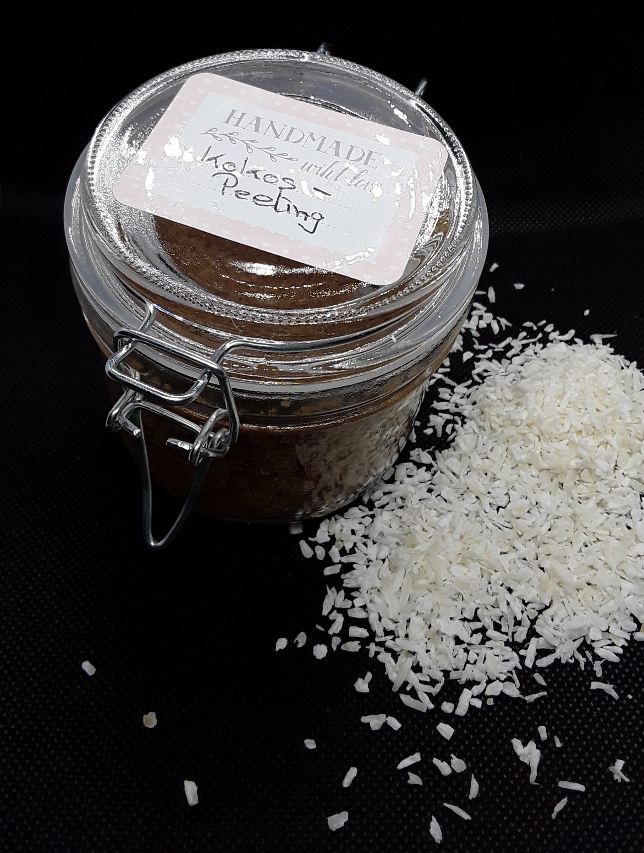 Kokos Peeling Öko Bio Scrub Kokos Peeling Öko Bio Scrub von Handgeschick
