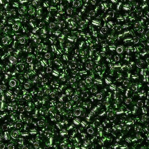 Handicraft Emporium Glasperlen, liniert, 450 g, 2 mm, Limettengrün Handicraft Emporium Glasperlen, liniert, 450 g, 2 mm, Limettengrün von Handicraft Emporium