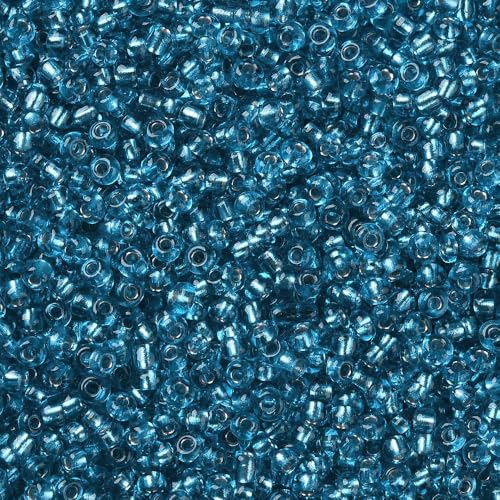 Handicraft Emporium Glasperlen, liniert, 450 g, 2 mm, Stahlblau Handicraft Emporium Glasperlen, liniert, 450 g, 2 mm, Stahlblau von Handicraft Emporium