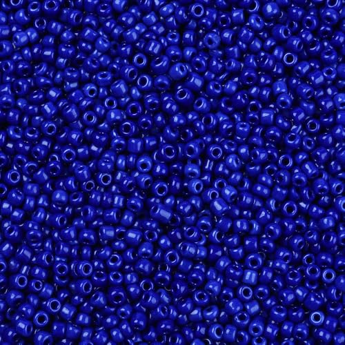 Handicraft Emporium Glasperlen, rund, 450 g, 2 mm, Blau Handicraft Emporium Glasperlen, rund, 450 g, 2 mm, Blau von Handicraft Emporium