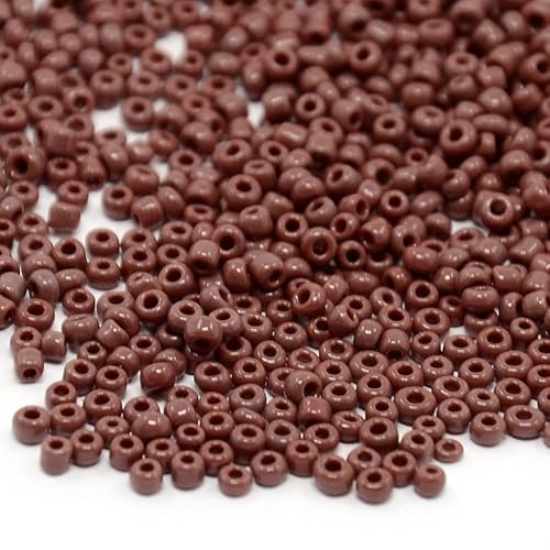 Handicraft Emporium Glasperlen, rund, 450 g, 2 mm, Kokosbraun Handicraft Emporium Glasperlen, rund, 450 g, 2 mm, Kokosbraun von Handicraft Emporium