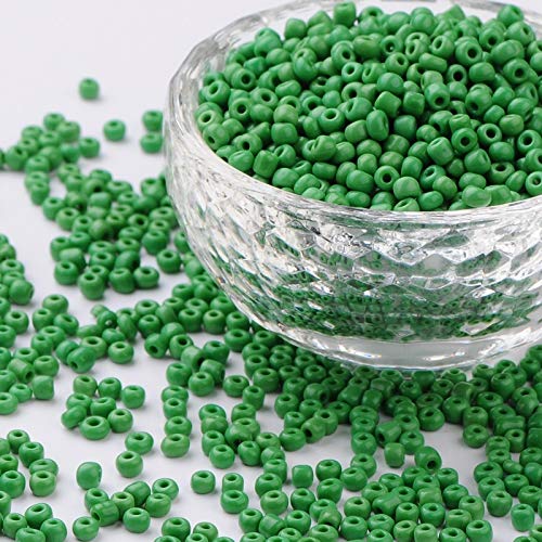 Handicraft Emporium Glasperlen, rund, 450 g, 3 mm, Grün Handicraft Emporium Glasperlen, rund, 450 g, 3 mm, Grün von Handicraft Emporium