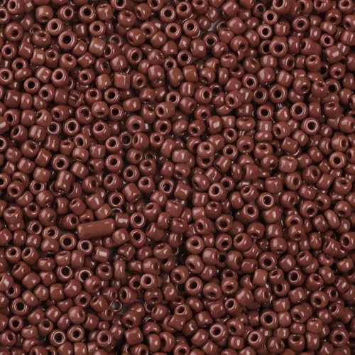 Handicraft Emporium Glasperlen, rund, 450 g, 3 mm, Kokosbraun Handicraft Emporium Glasperlen, rund, 450 g, 3 mm, Kokosbraun von Handicraft Emporium