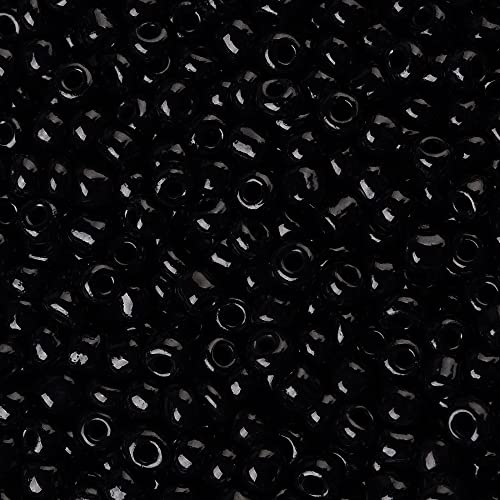 Handicraft Emporium Glasperlen, rund, 450 g, 3 mm, Schwarz Handicraft Emporium Glasperlen, rund, 450 g, 3 mm, Schwarz von Handicraft Emporium
