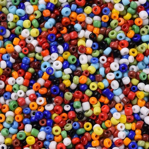 Handicraft Emporium Glasperlen, rund, 900 g, 2 mm, gemischte Farben Handicraft Emporium Glasperlen, rund, 900 g, 2 mm, gemischte Farben von Handicraft Emporium