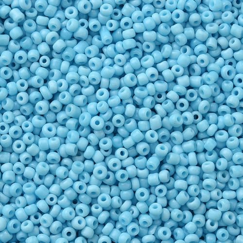 Handicraft Emporium Glasperlen, rund, 900 g, 2 mm, hellhimmelblau Handicraft Emporium Glasperlen, rund, 900 g, 2 mm, hellhimmelblau von Handicraft Emporium