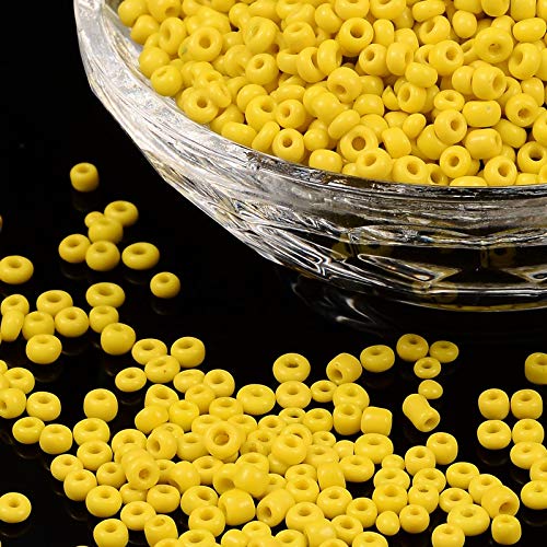 Handicraft Emporium Glasperlen, rund, 900 g, 3 mm, Gelb Handicraft Emporium Glasperlen, rund, 900 g, 3 mm, Gelb von Handicraft Emporium