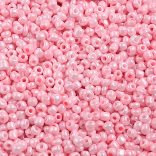 Handicraft Emporium Glasperlen, rund, 900 g, 3 mm, Rosa Handicraft Emporium Glasperlen, rund, 900 g, 3 mm, Rosa von Handicraft Emporium
