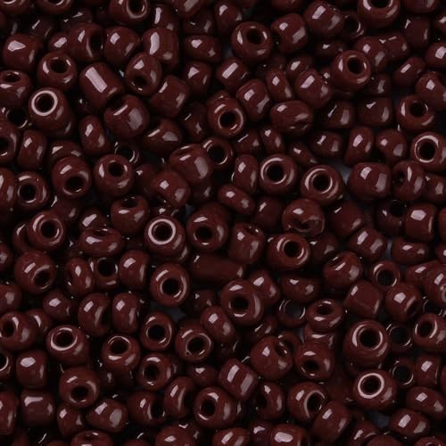 Handicraft Emporium Glasperlen, rund, 900 g, 4 mm, Kokosbraun Handicraft Emporium Glasperlen, rund, 900 g, 4 mm, Kokosbraun von Handicraft Emporium